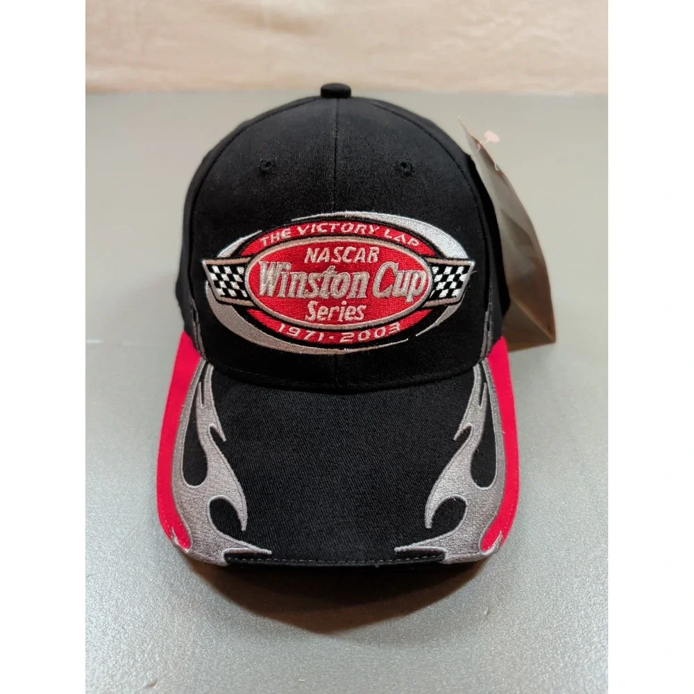 Chase‎ Authentics NASCAR Winston Cup Series Victory Lap 1971-2003 Hat Black Red